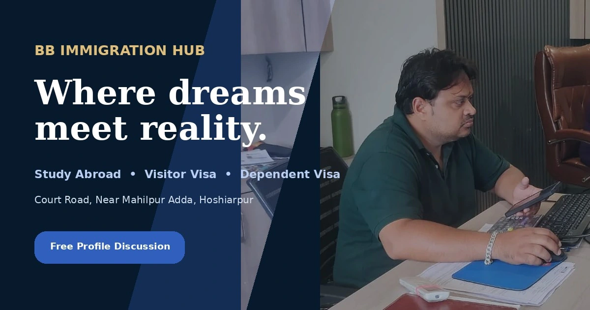 BB Immigration Hub premium immigration and study abroad website by DAPVIORA