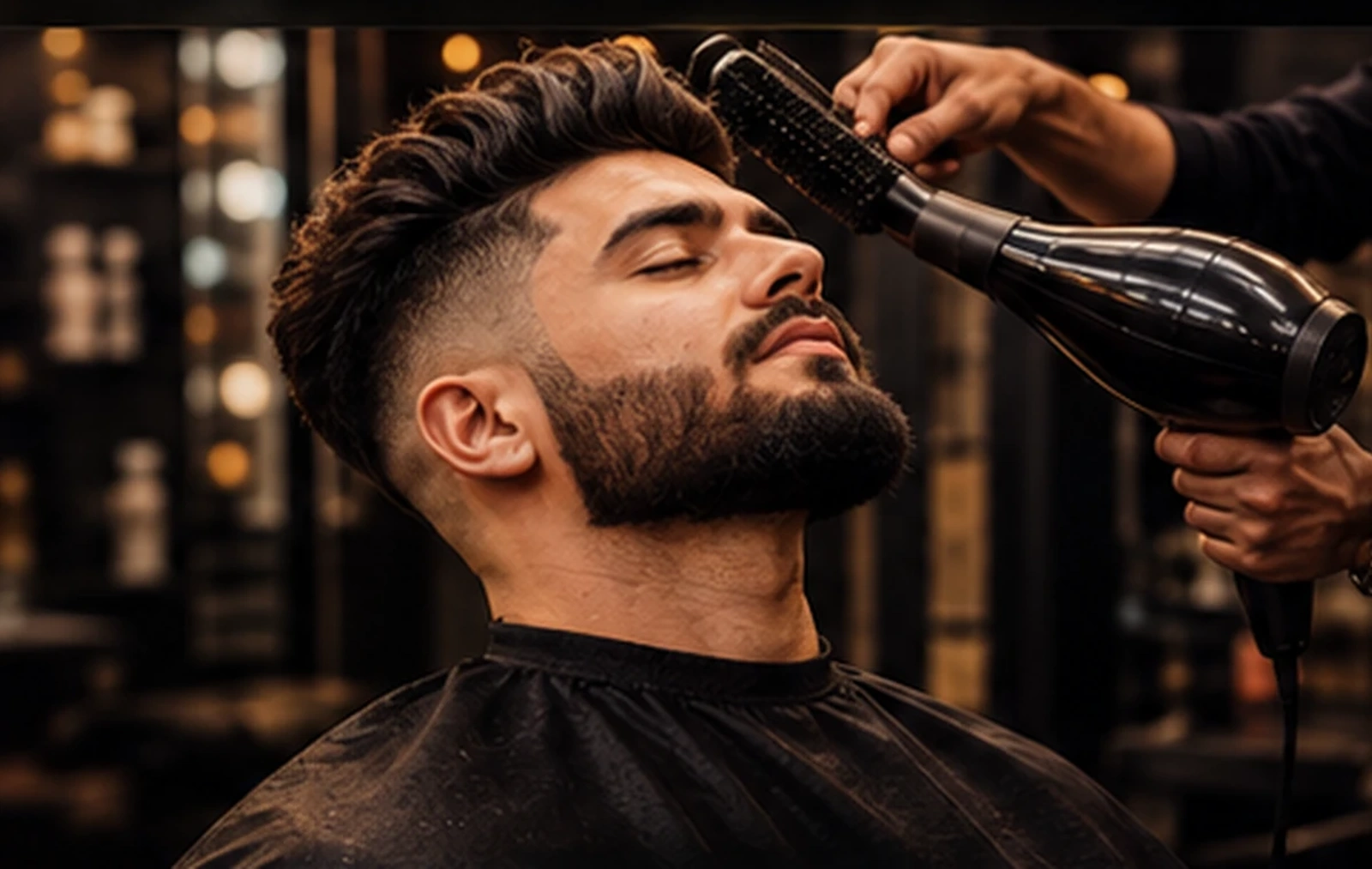 City Barber Salon premium grooming website by DAPVIORA